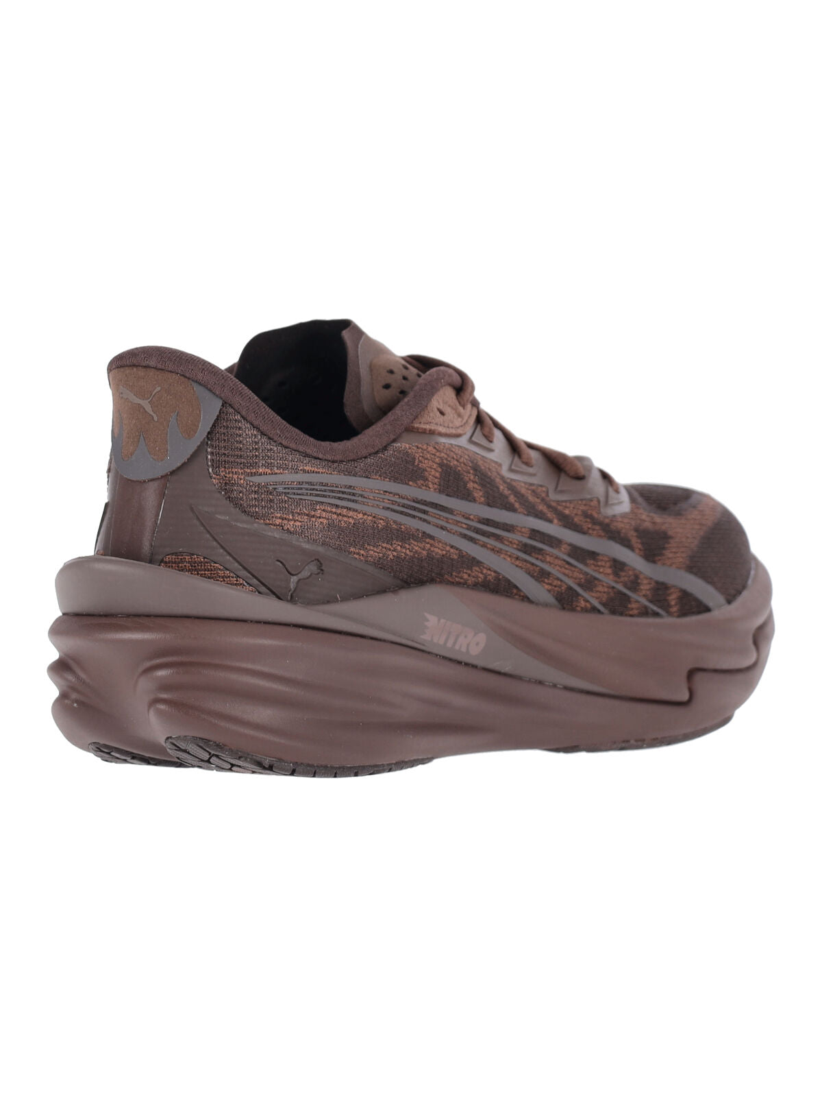 White Sculpted Sole Tonal Overlay Sneakers