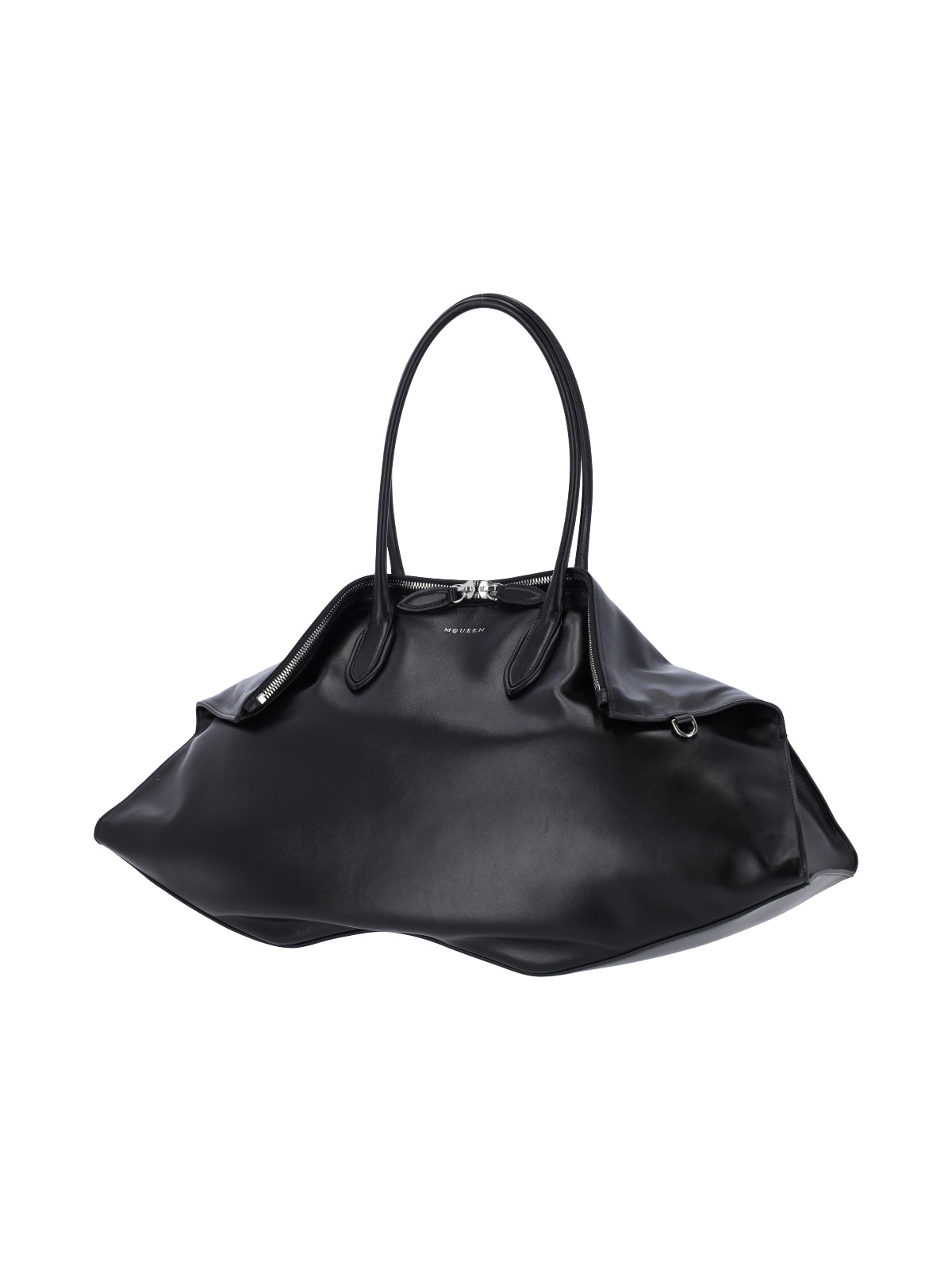 "Manta" Large Shoulder Bag – Black
