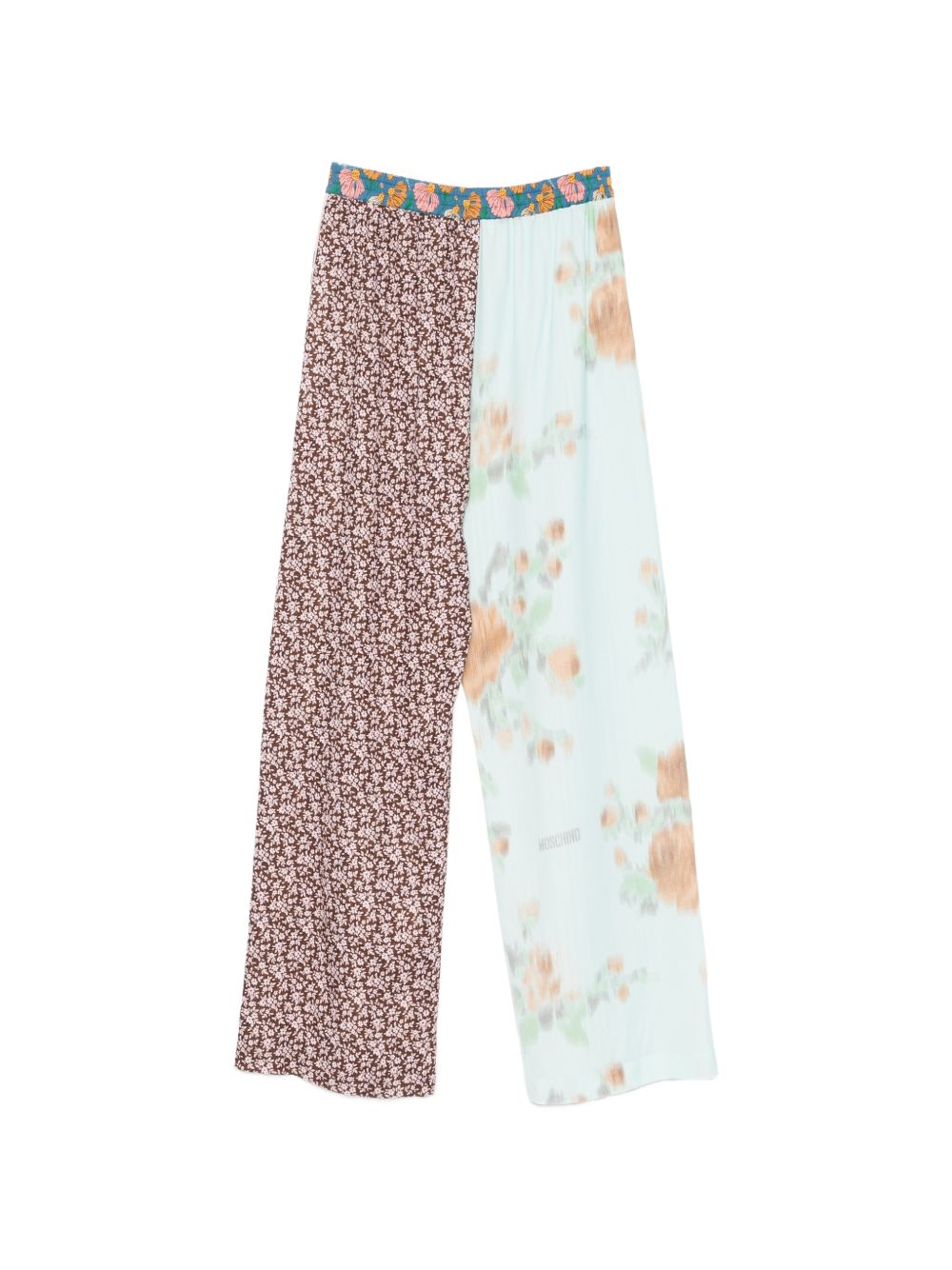Multicolour Floral Cotton Trousers