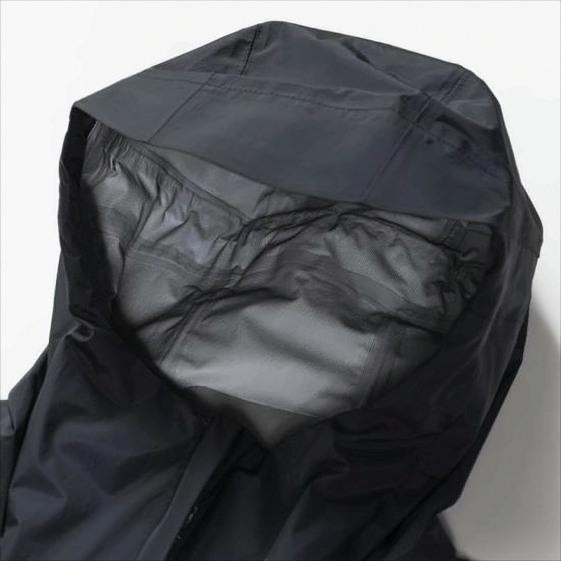 Sleek Minimalist Black Jacket With Hood And Practical Features