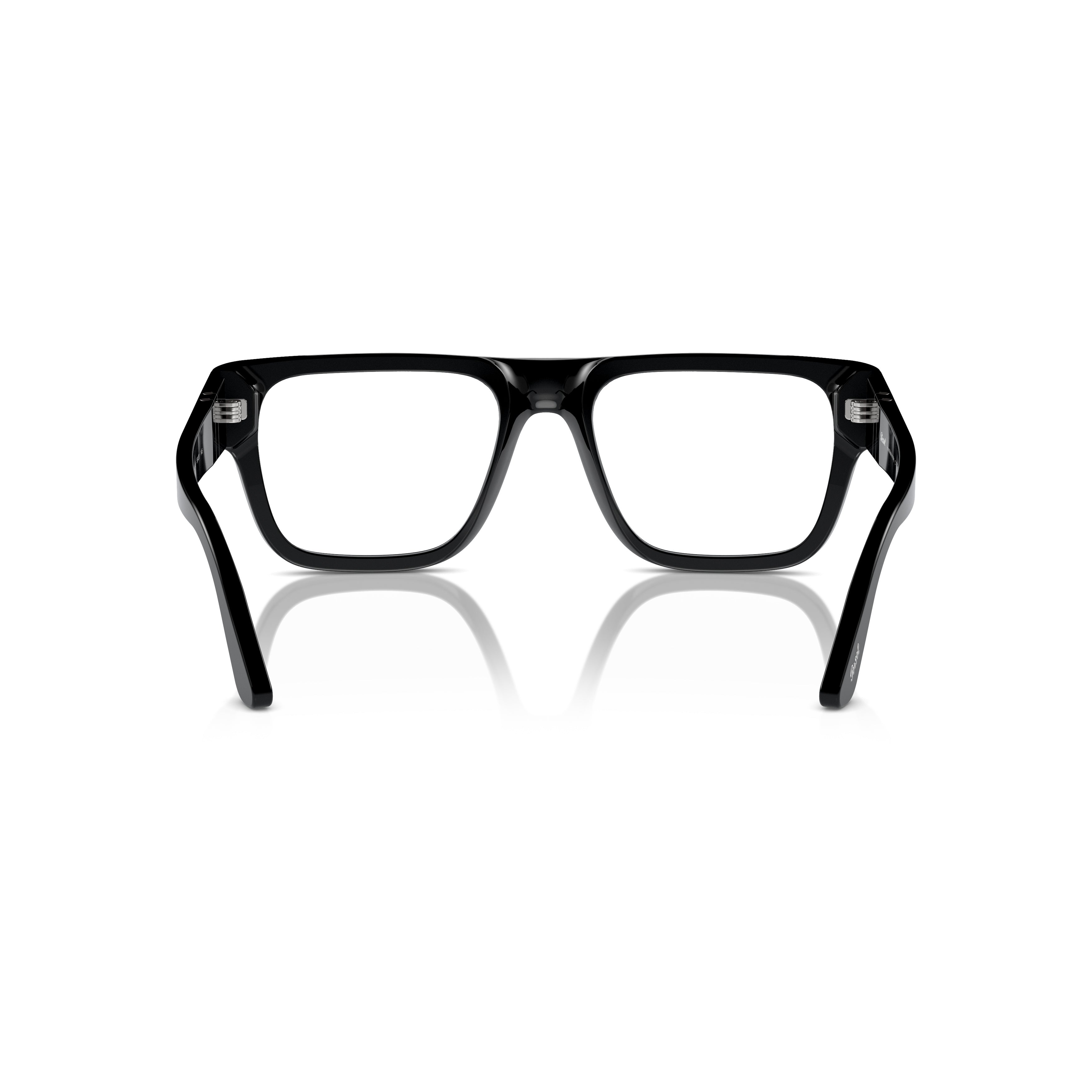0po3348v Rectangular Acetate Sunglasses with Silver Arrow Detail