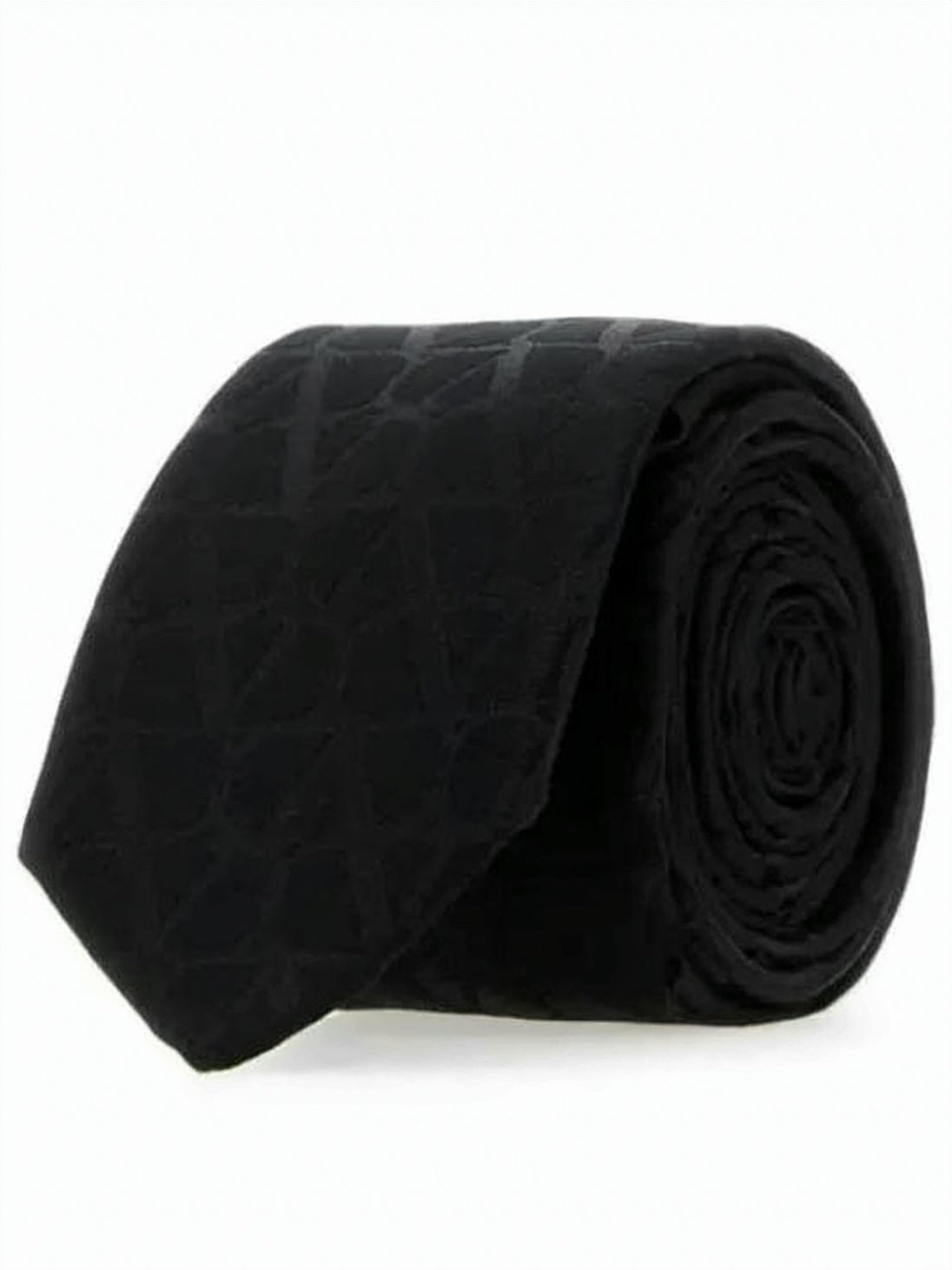Textured Narrow Necktie with Refined Matte Finish