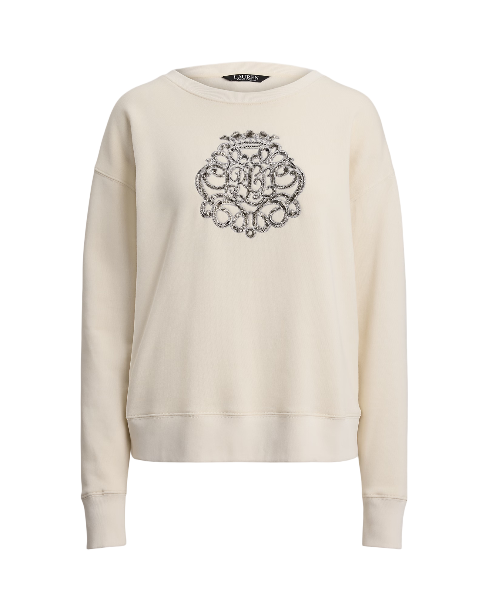 Kappy Long Sleeve Sweatshirt In Mascarpone Cream