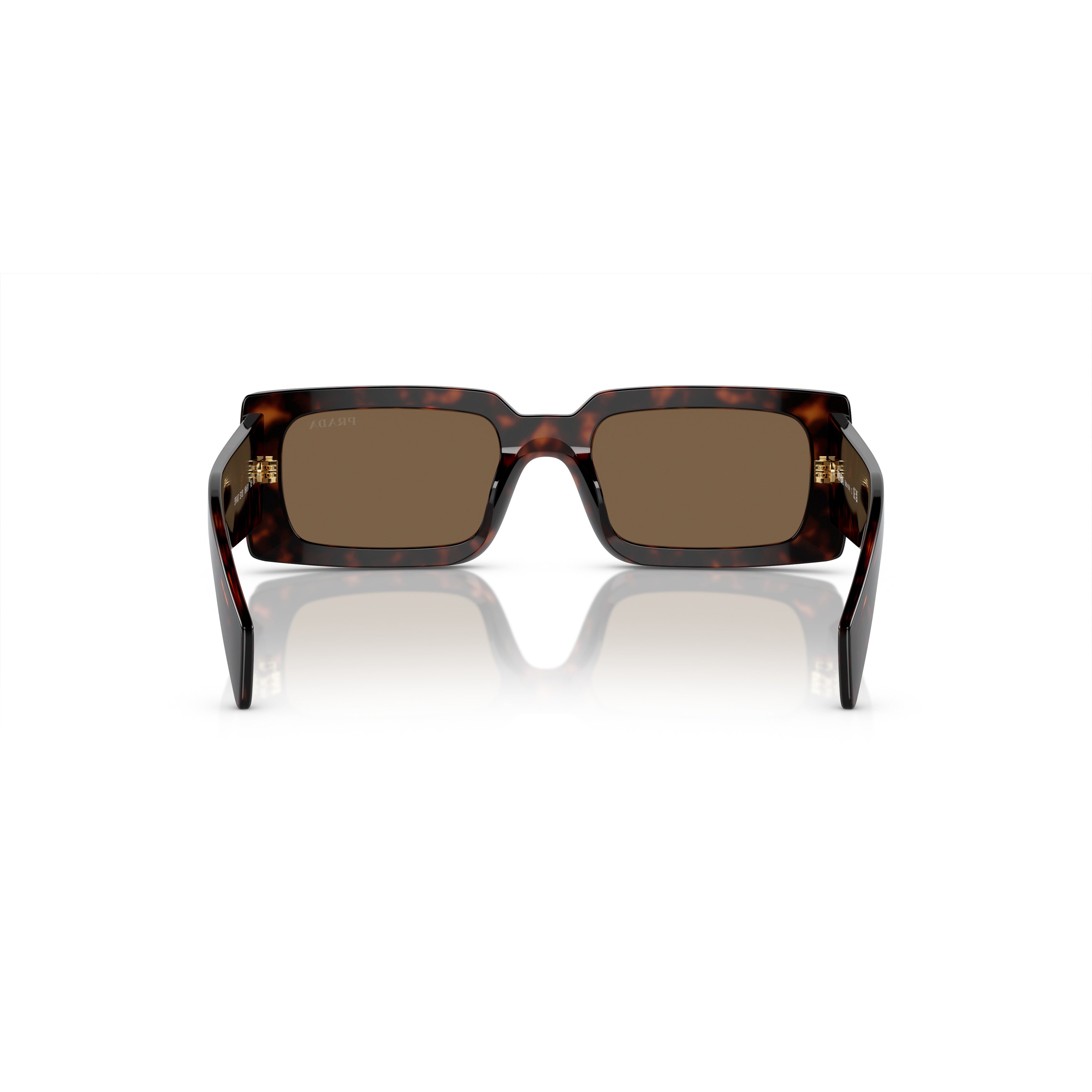 0pr A07s Tortoiseshell Rectangular Sunglasses