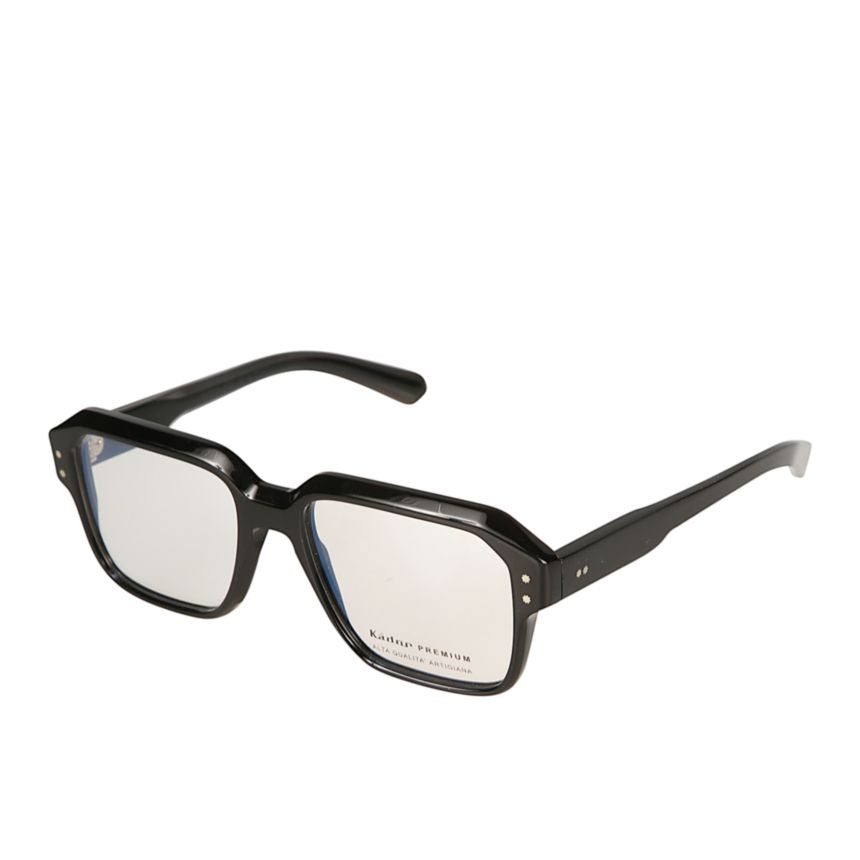 Premium 6 Bold Rectangular Frame Sunglasses with Tapered Arms