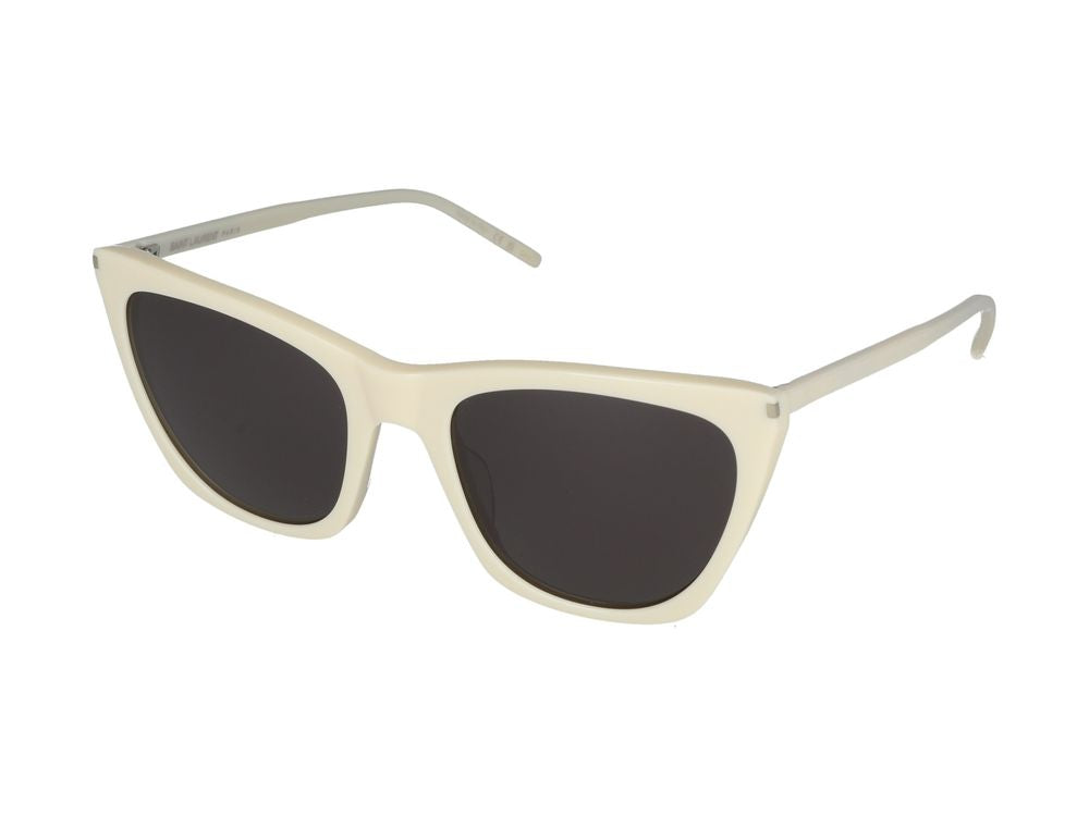 Sunglasses Saint Laurent SL 214 KATE THIN 005 ivory ivory black 55/20/145