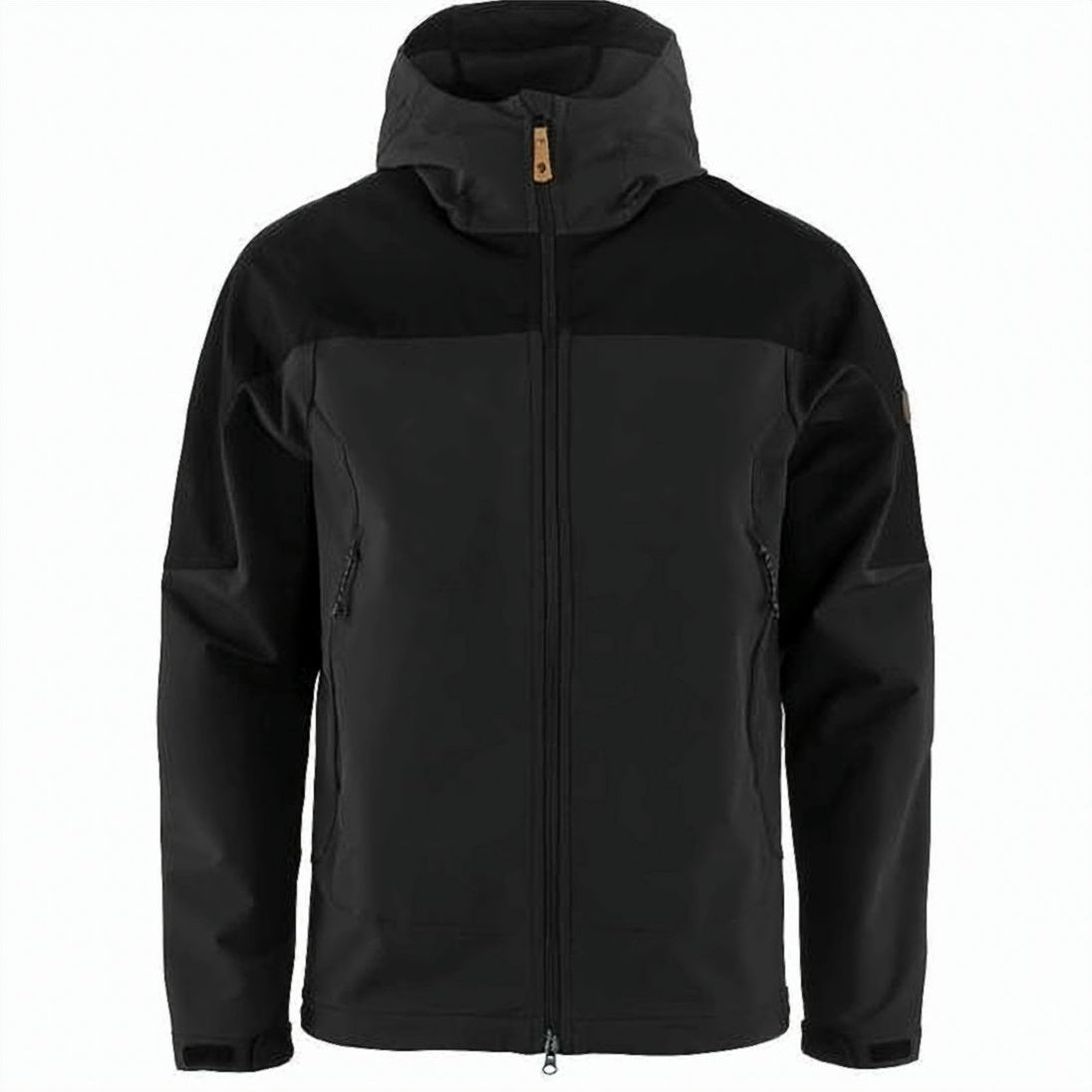 Black Jacket with Fitted Silhouette
