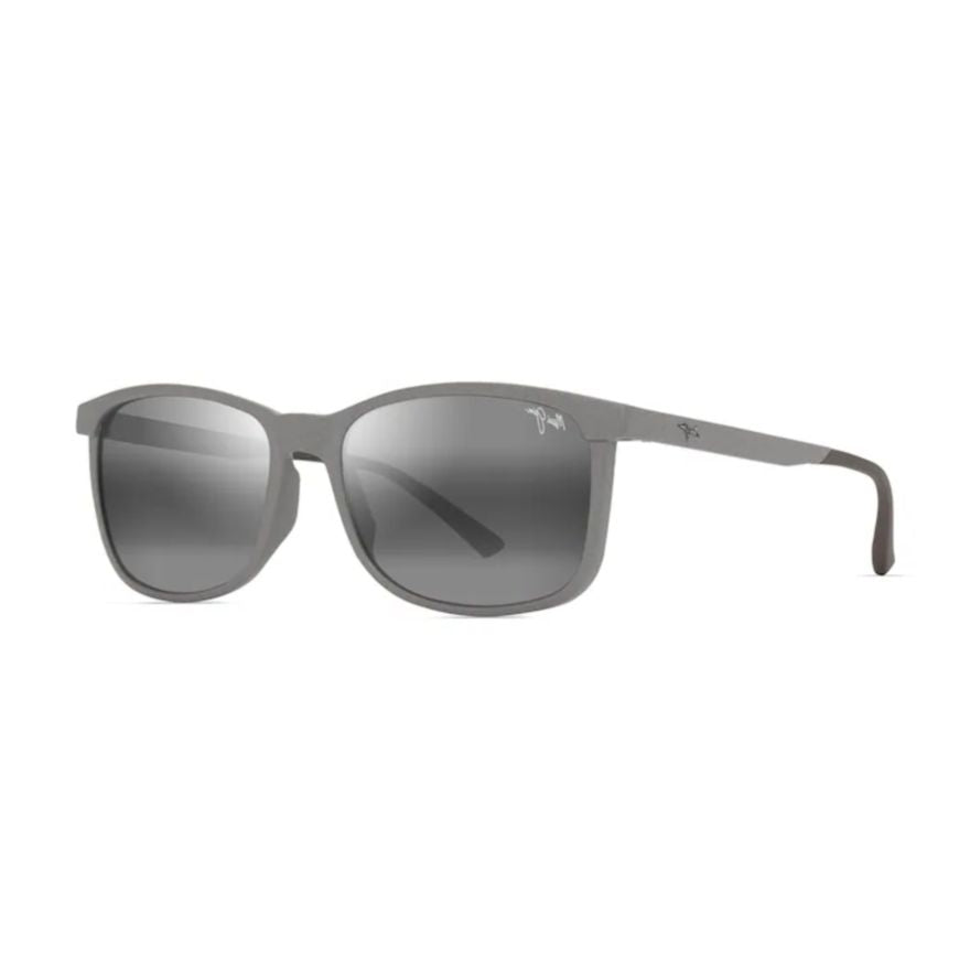 Hulili Rectangular Matte-Finish Sunglasses with Subtle Branding