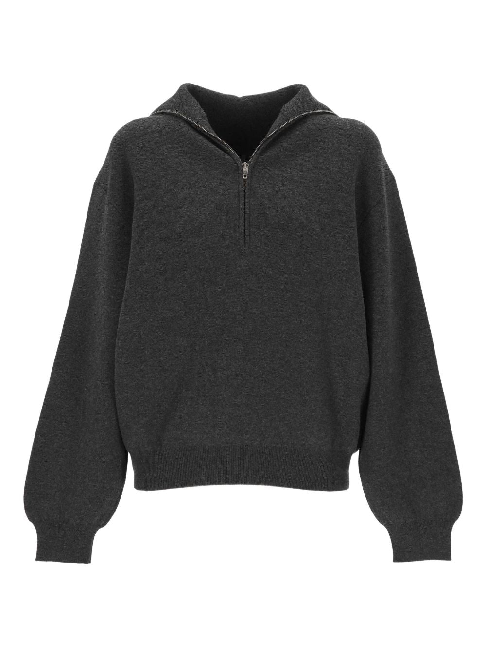 Back-To-Front High Neck Pullover