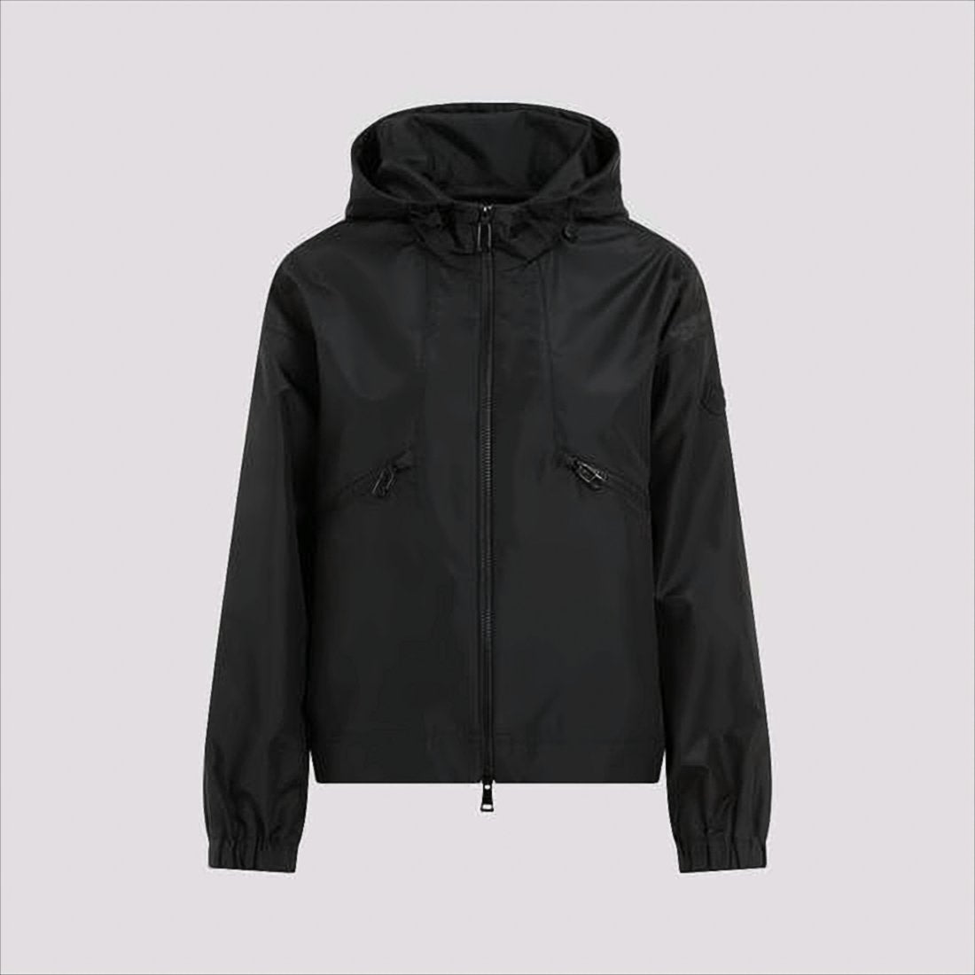 Matte Finish Black Padded Jacket