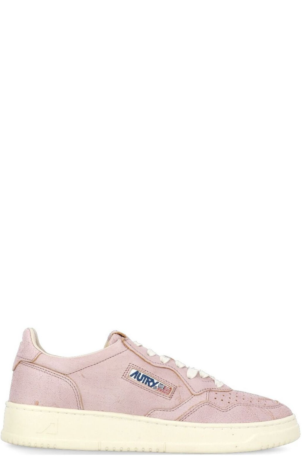 Low-Top Suede Sneakers with Minimalist Design