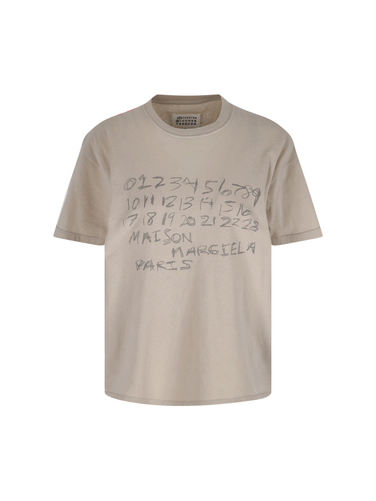 "Numeric" T-Shirt – Cream