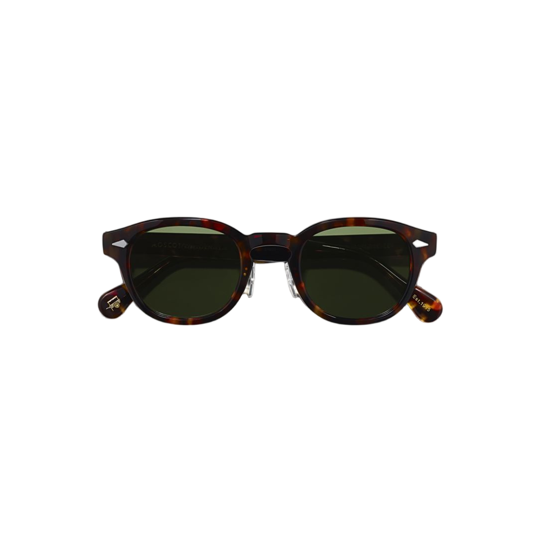 Or-Lem-S Lemtosh Sun Round Frame Tortoiseshell Acetate Sunglasses
