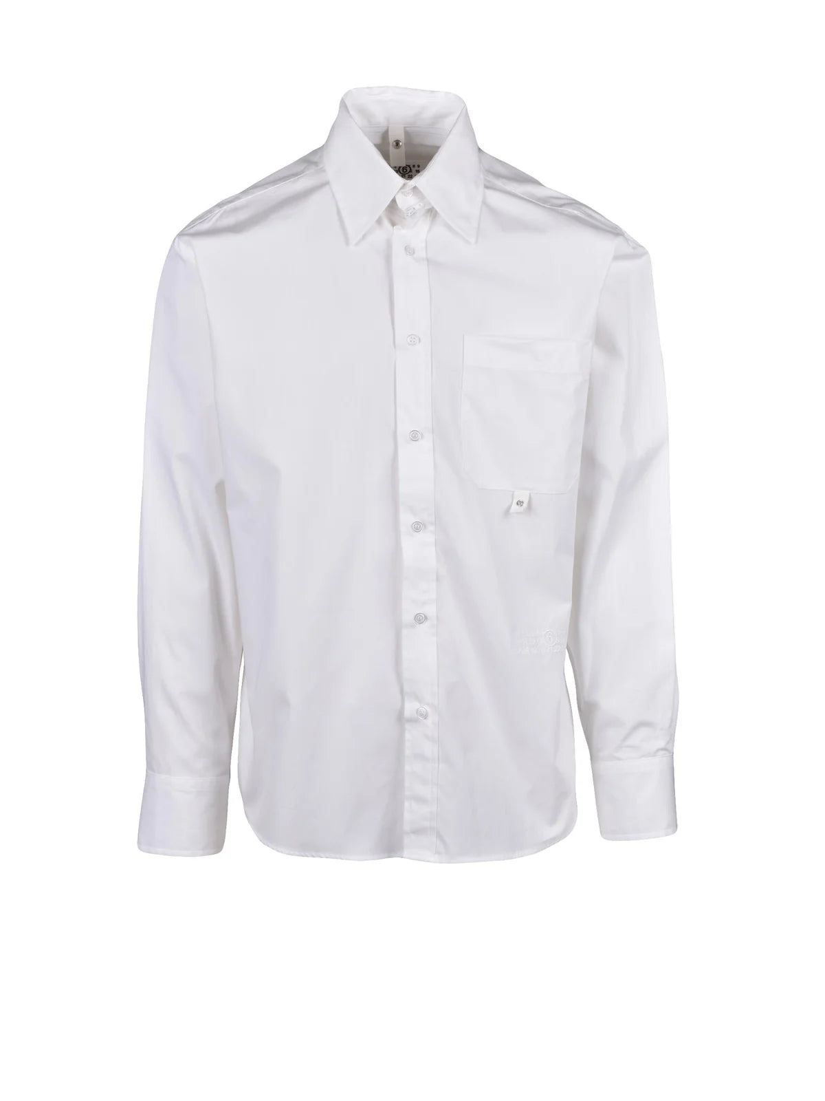 Cotton Oversized Shirt - White