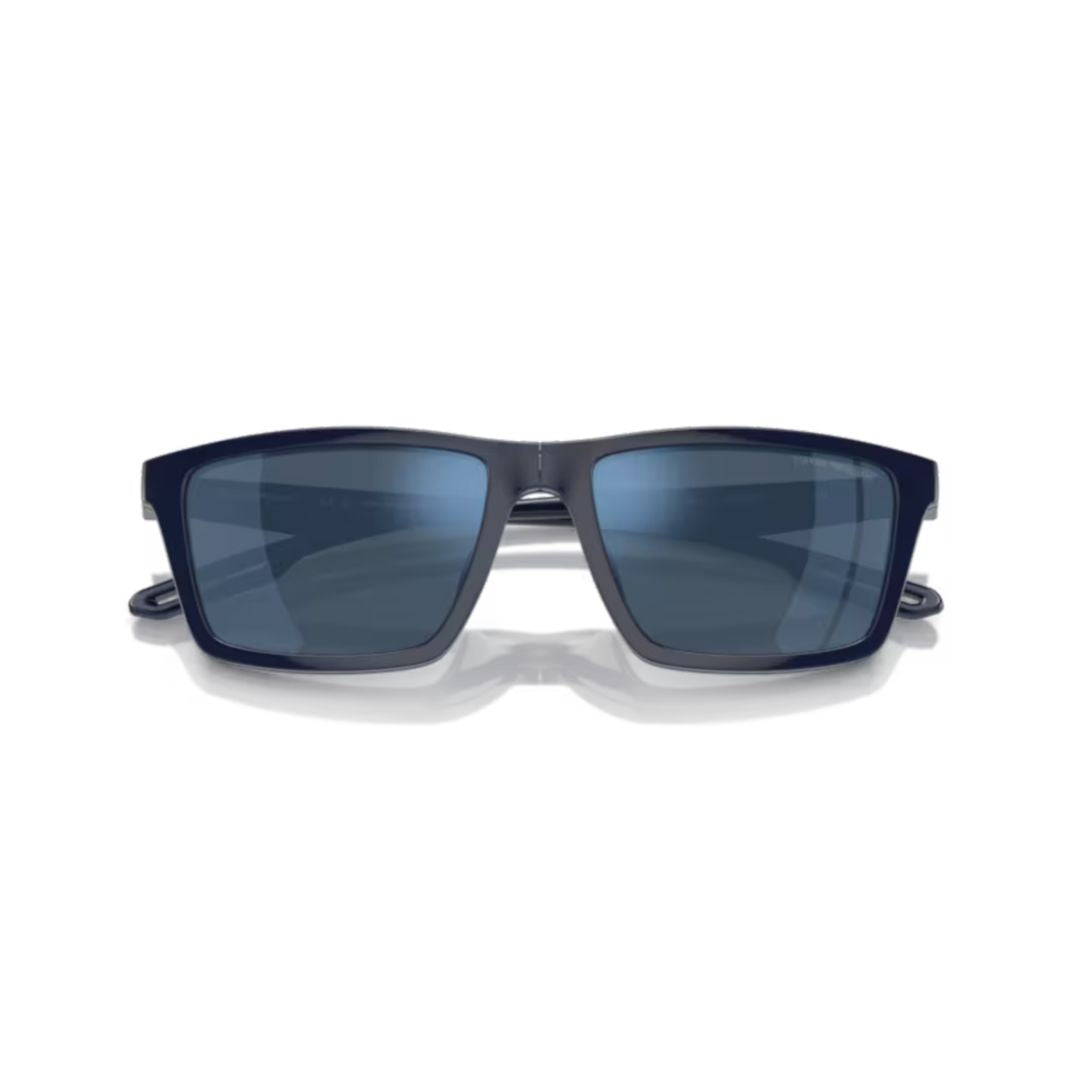 0ea4189u Rectangular Eyeglasses with Interchangeable Lenses and Cut-Out Temples