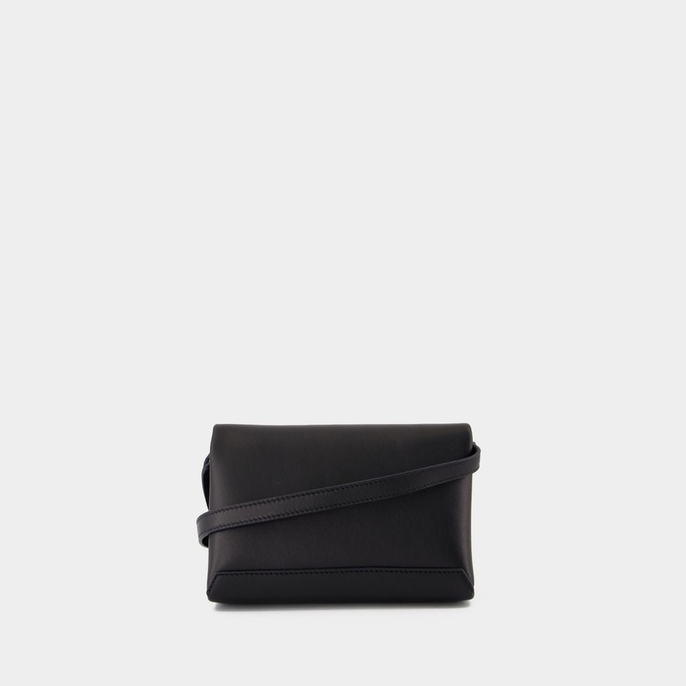 Mini Crossbody - Leather - Black
