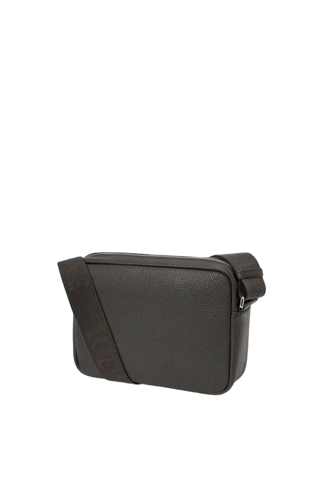 Textured Calf Leather Crossbody Bag