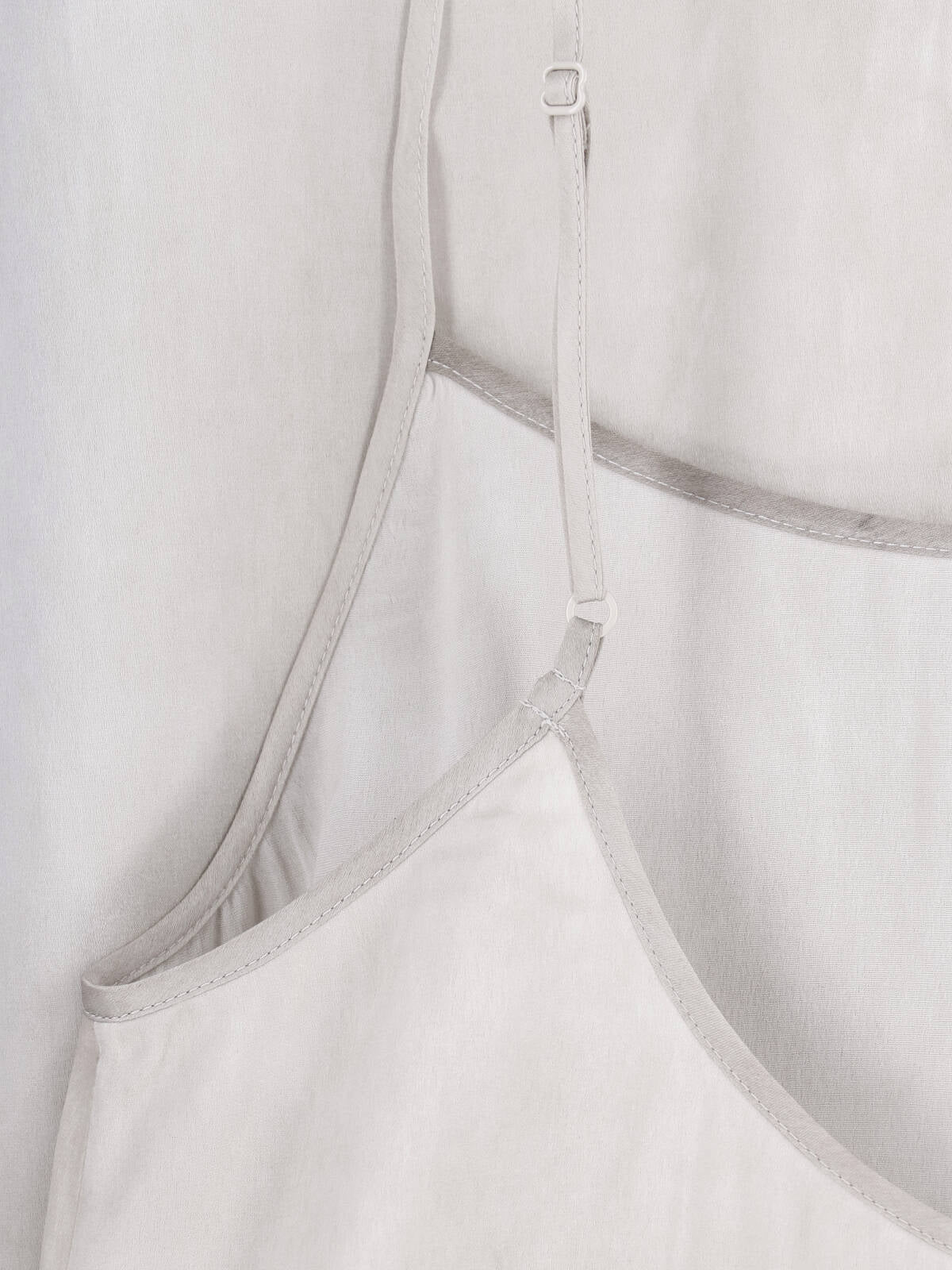 Grey Anaya Midi Silk Blend Dress