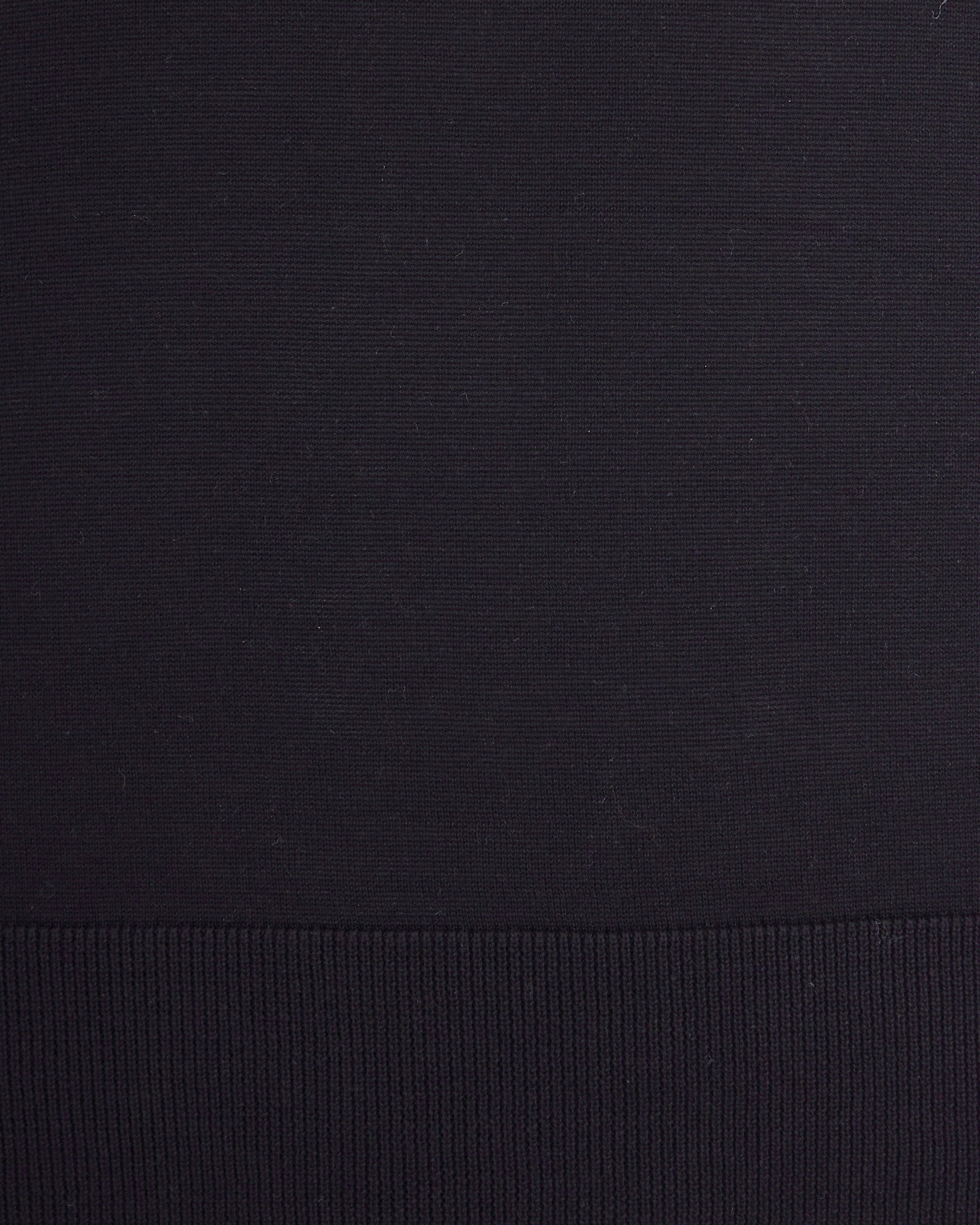 Black Knit T-Shirt