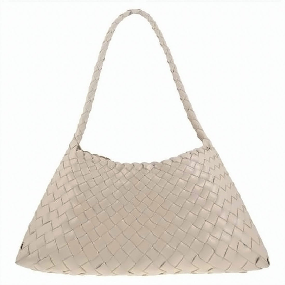 Woven Buffalo Leather Rosanna Shoulder Bag