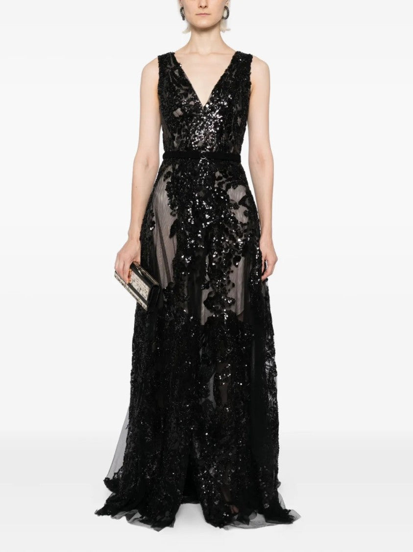 Embroidered Long Dress
