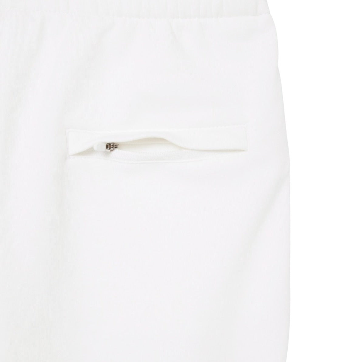 Relaxed Fit White Trousers