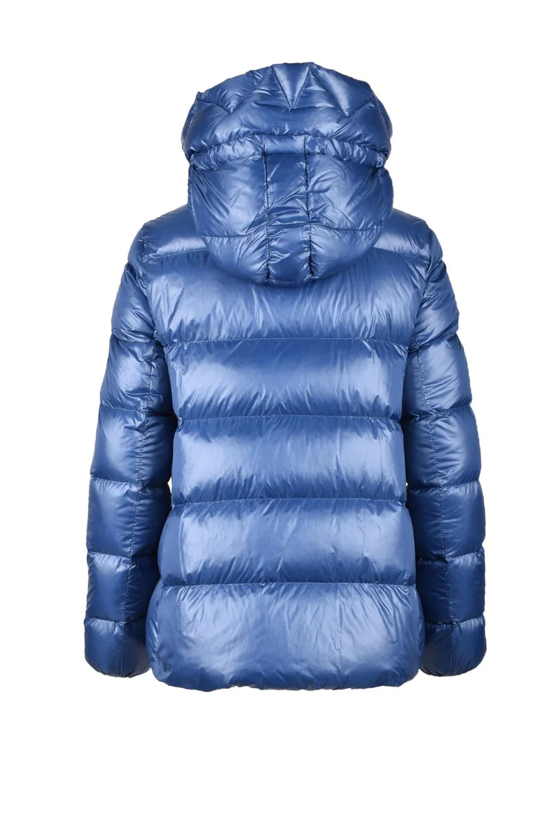 Short Down Jacket Blue