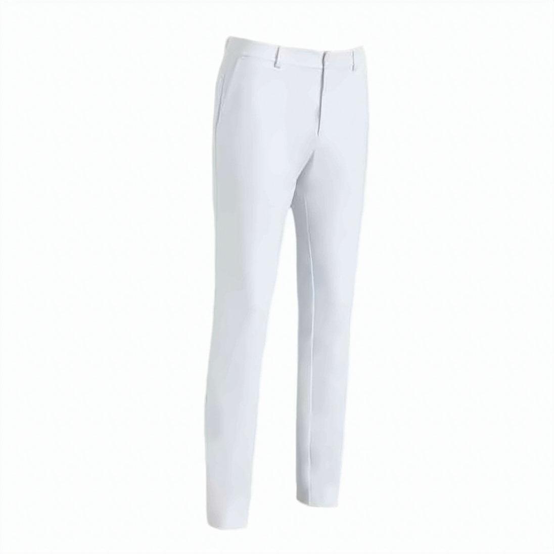 Straight Pants With Tailored Silhouette And Discreet Details