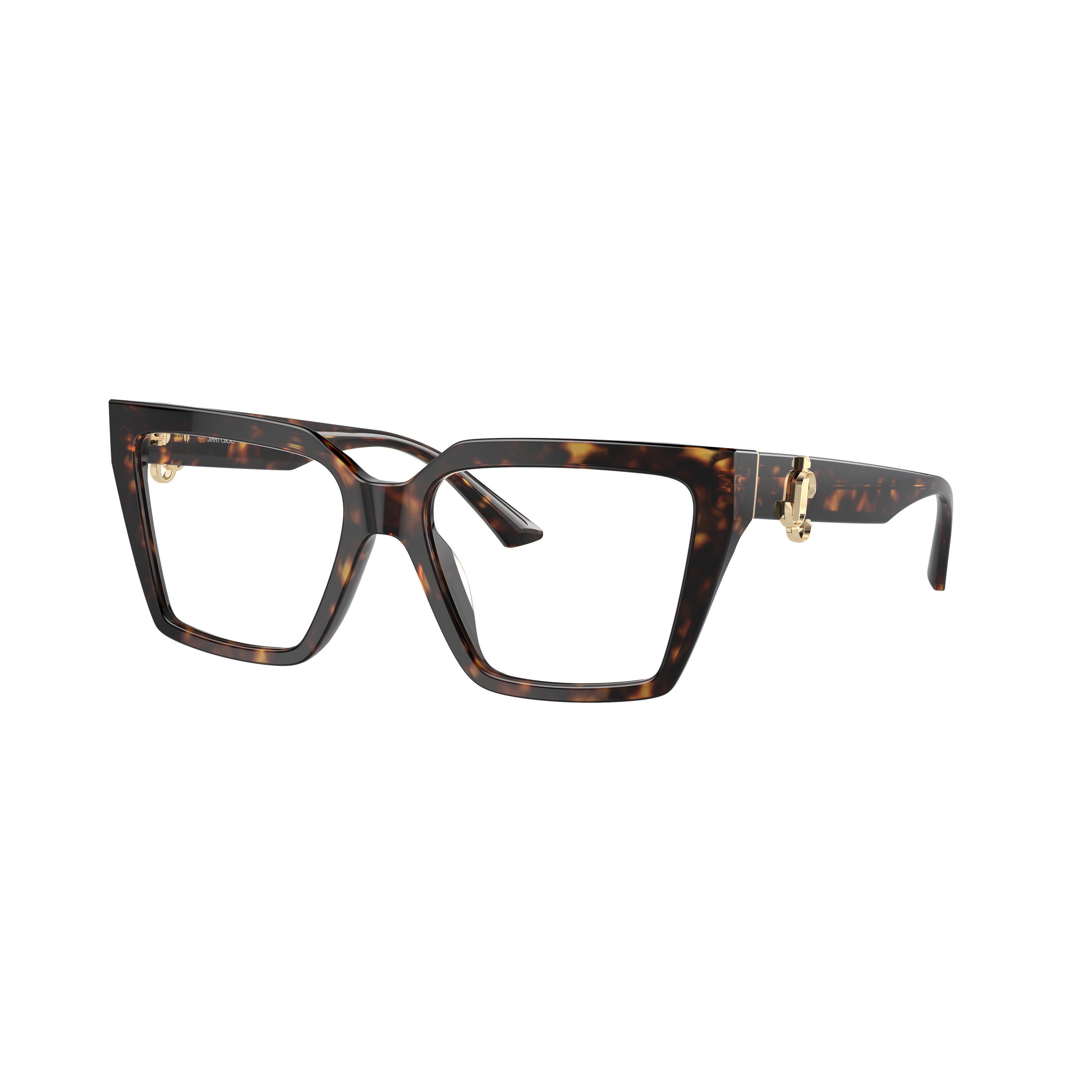 0jc3017u Oversized Square Tortoiseshell Sunglasses