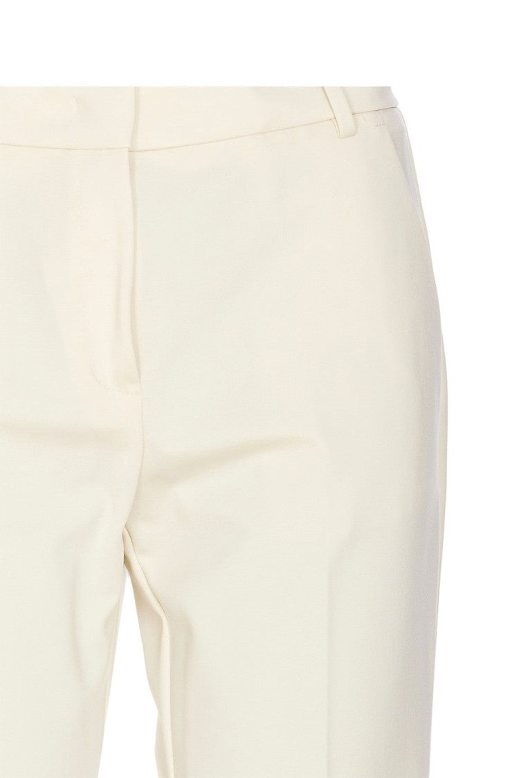 Tailored Trousers with Pleats and Refined Fit