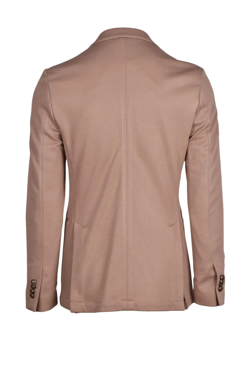 Double-breasted Jacket Viscose - Beige