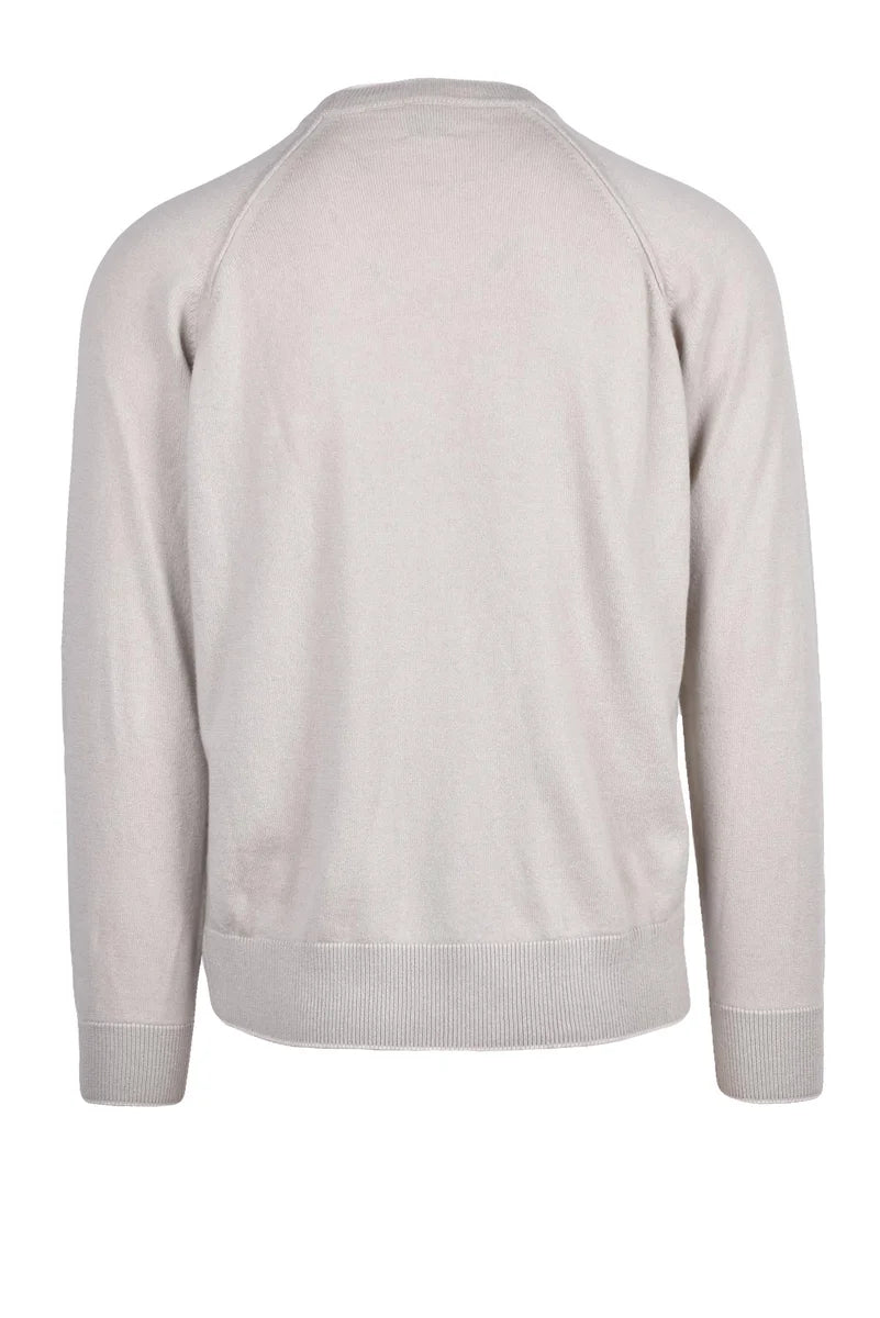 Cashmere Crewneck Pullover - Beige