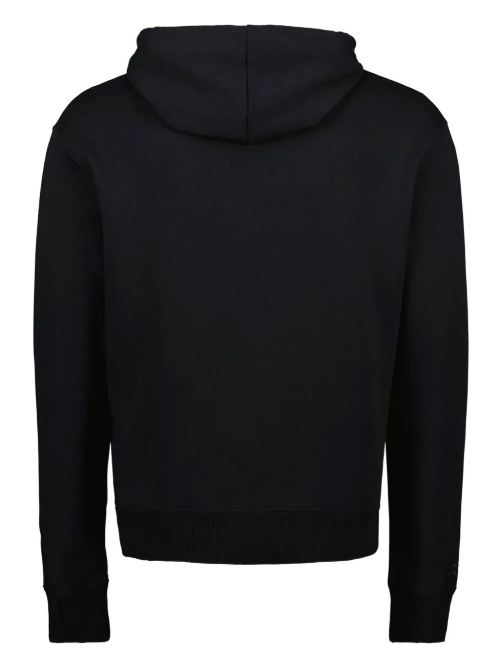 Cropped Hoodie Sweater With Drawstring Hood