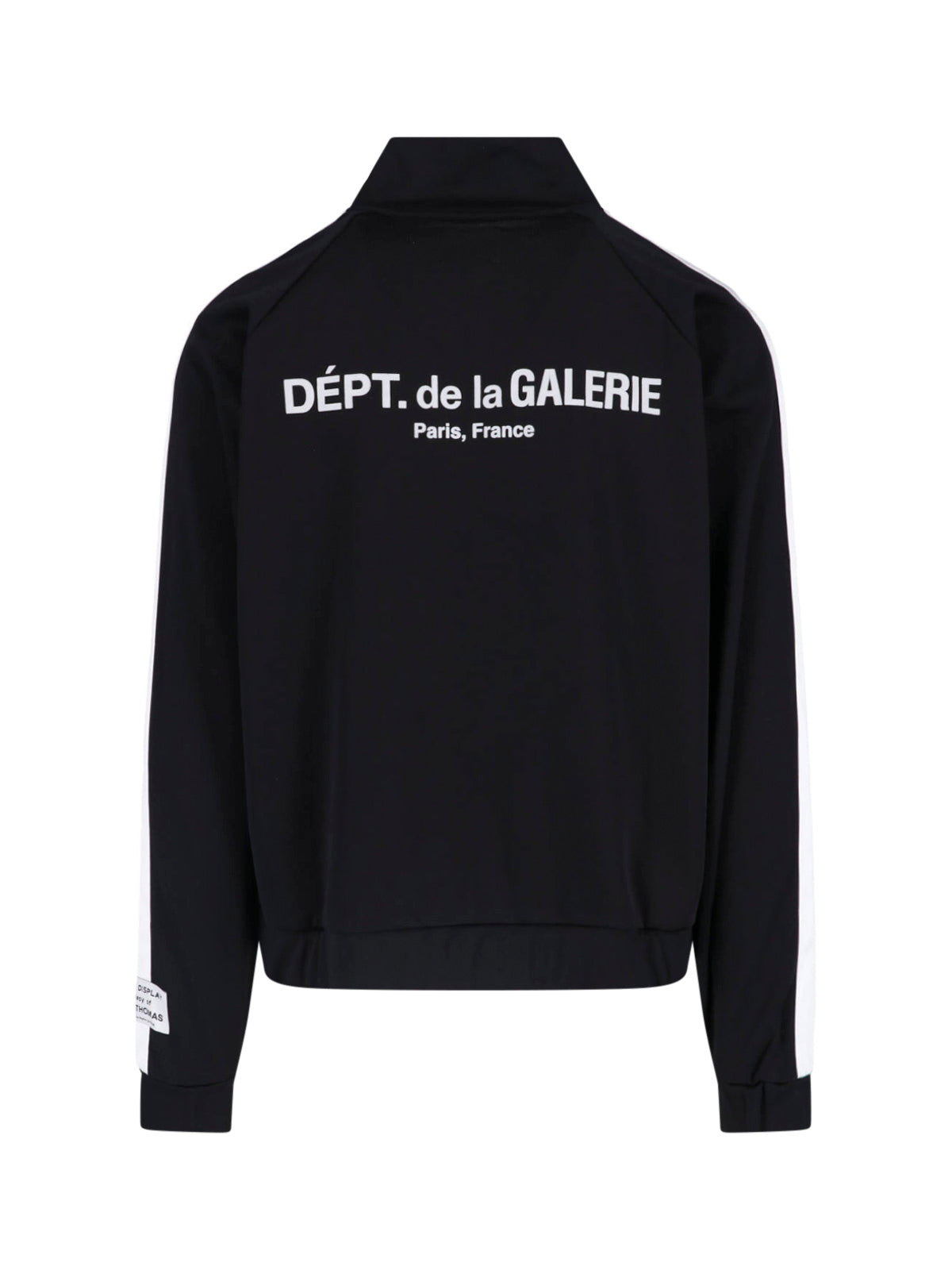Black French Track High Collar Jacket