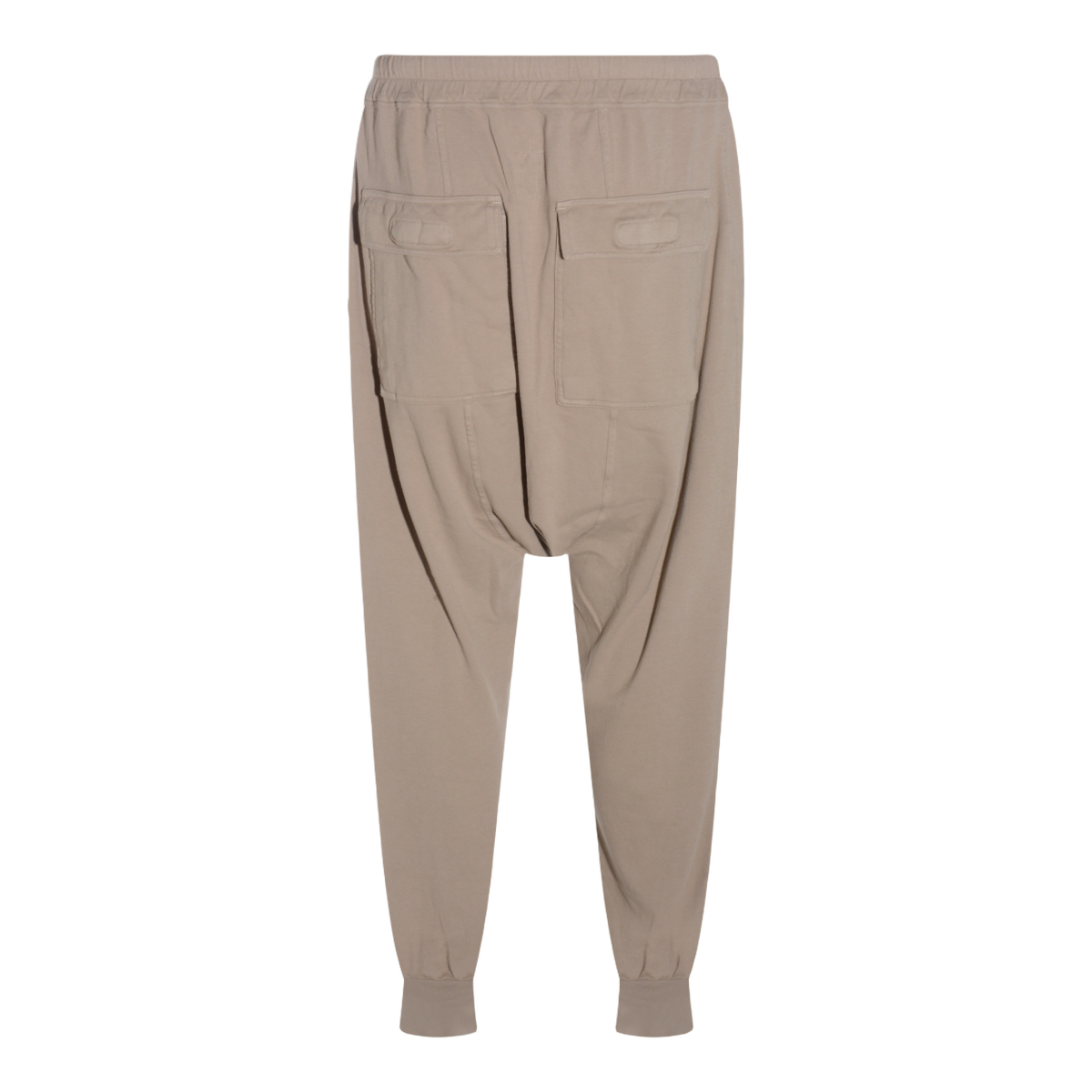 Relaxed Fit Trousers with Dropped Crotch