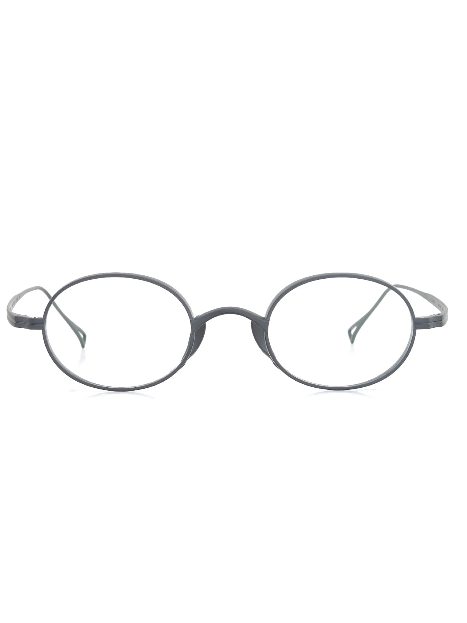 Titanium Optical Frames with Sleek Oval Design