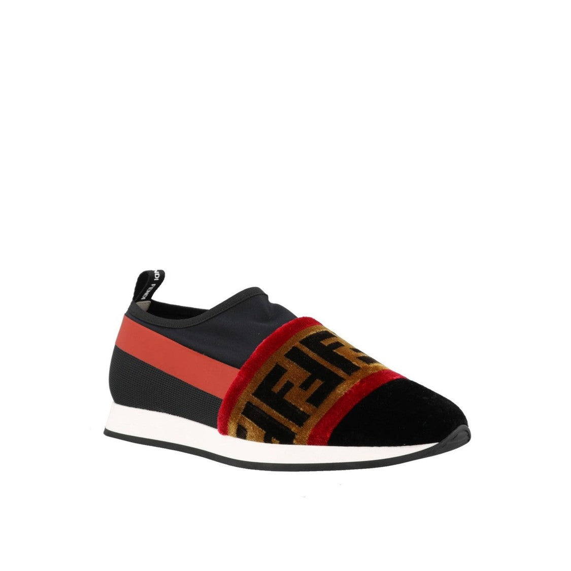 Slip-On Sneakers With Iconic Ff Logo Detail