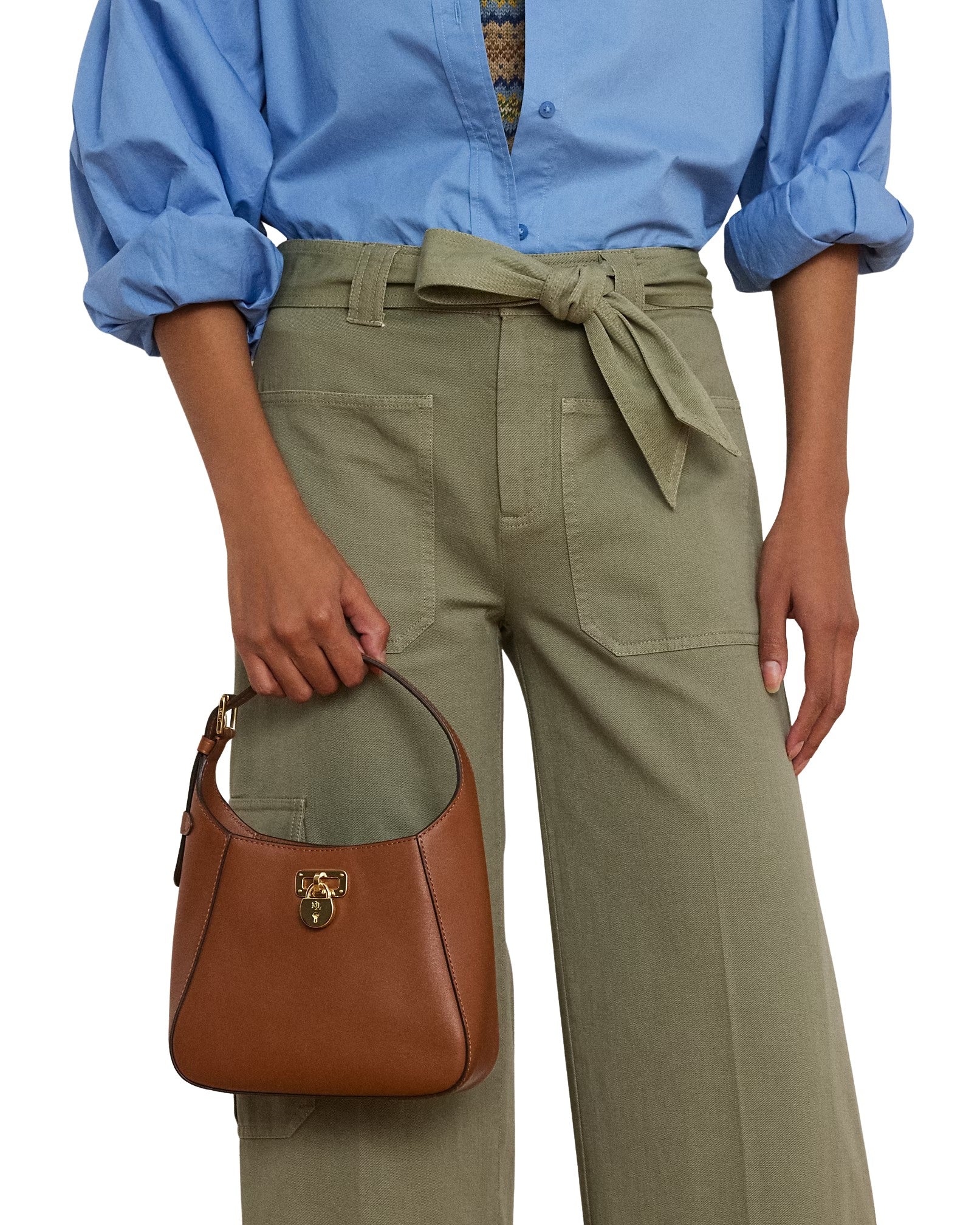 Structured Shoulder Bag With Adjustable Strap