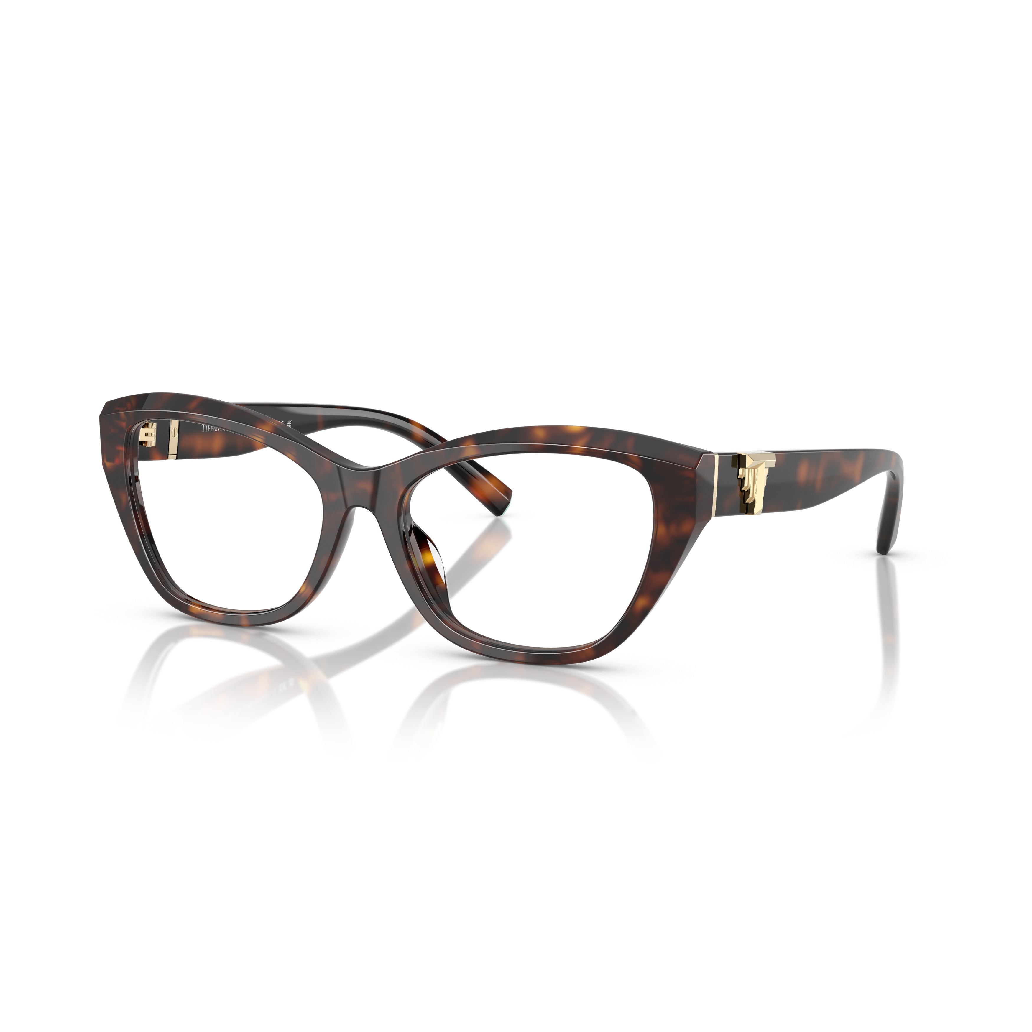 0tf2268u Cat-Eye Tortoiseshell Acetate Eyeglasses