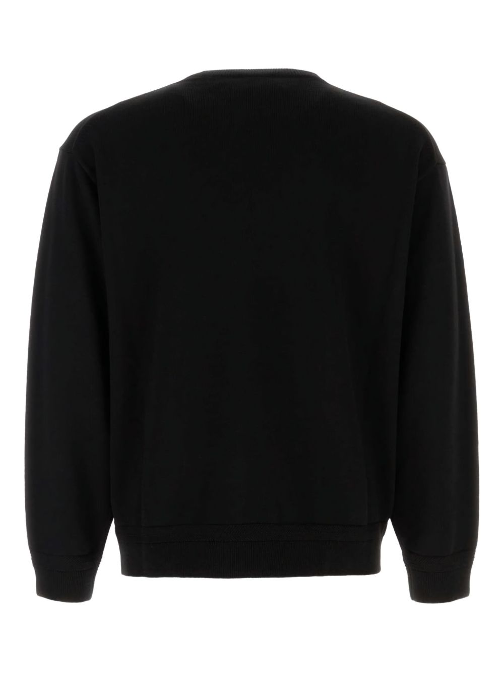 Ribbed Black Sweatshirt