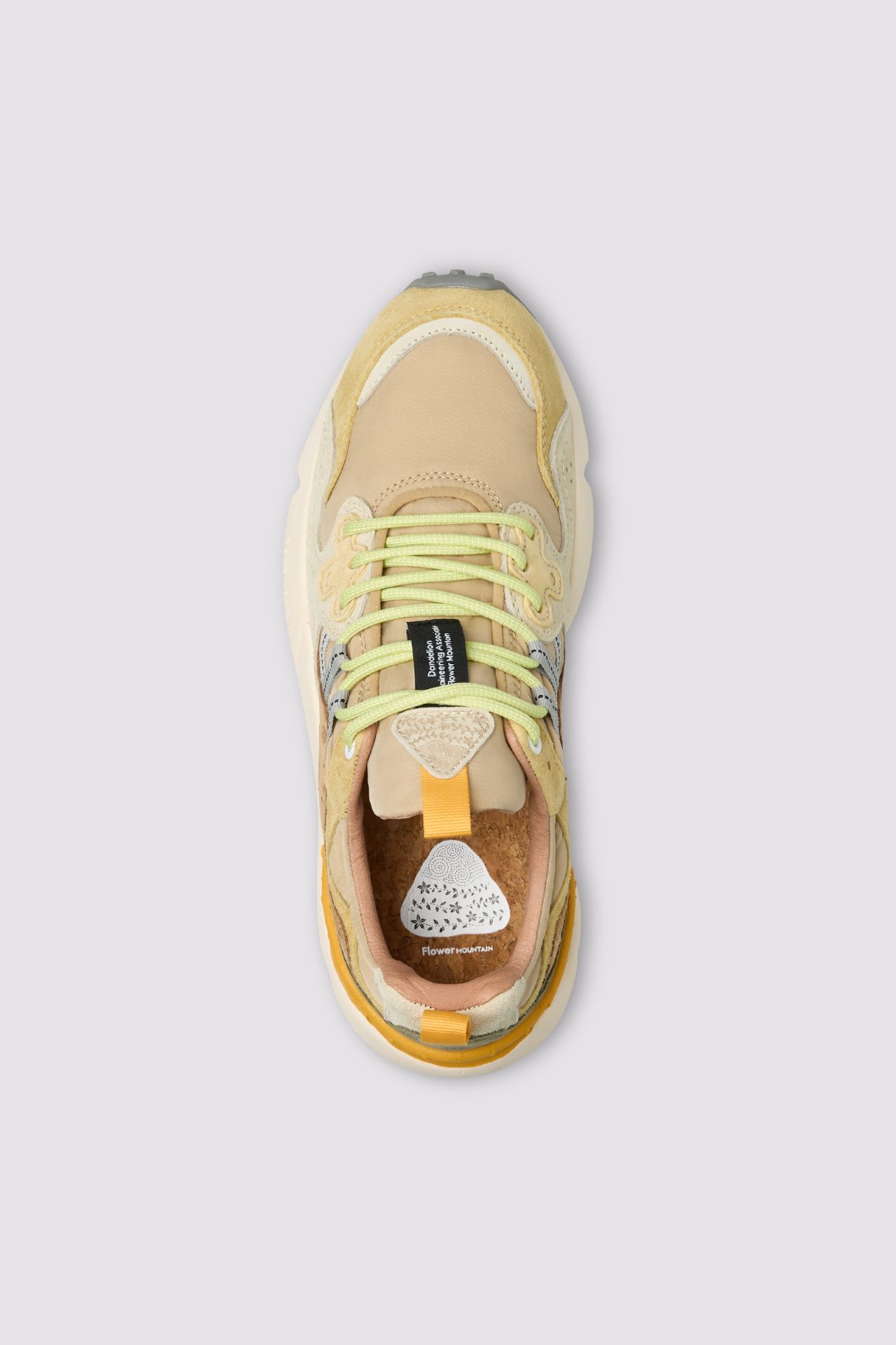 Layered Panel Sneakers with Chunky Sole