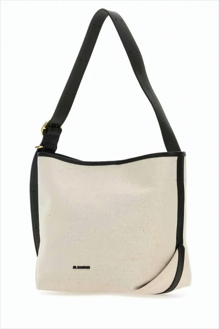 Rectangular Shoulder Bag in Natural Jute