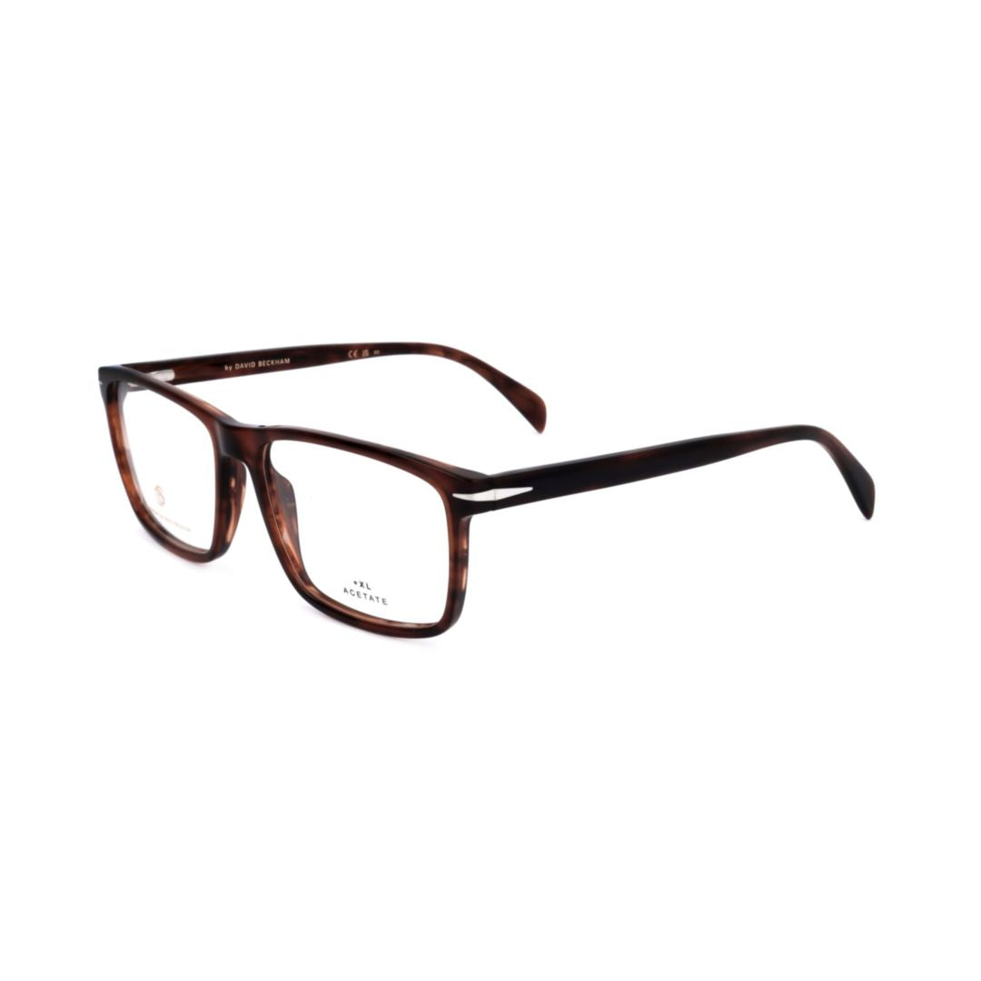 Db 1020 Rectangular Tortoiseshell Acetate Eyeglasses