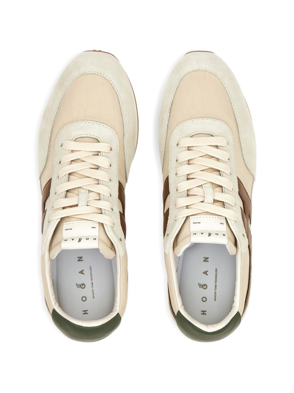 Silk and Nylon Construction Low-Top Sneakers