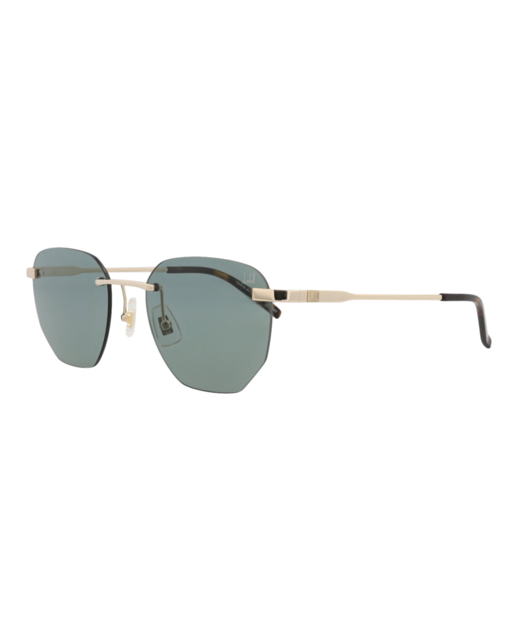 Round-Frame Metal Sunglasses