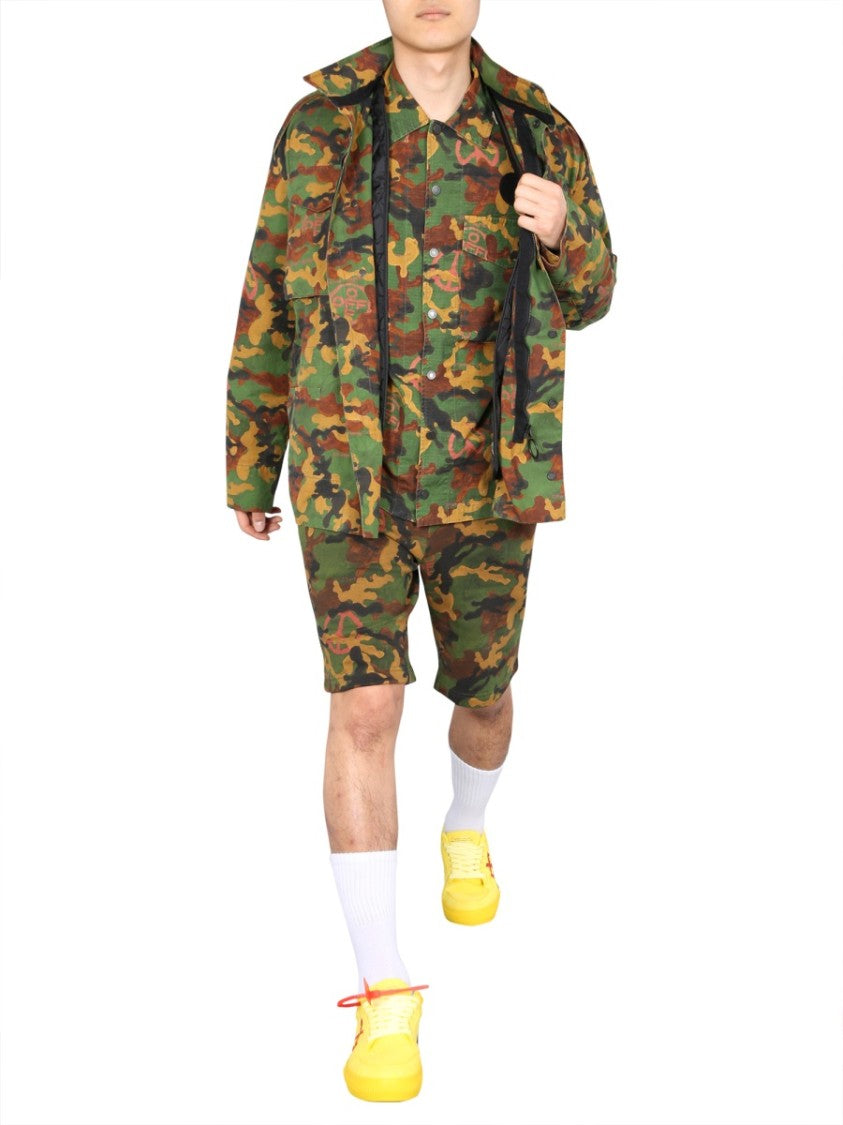 Bold Camouflage Padded Jacket