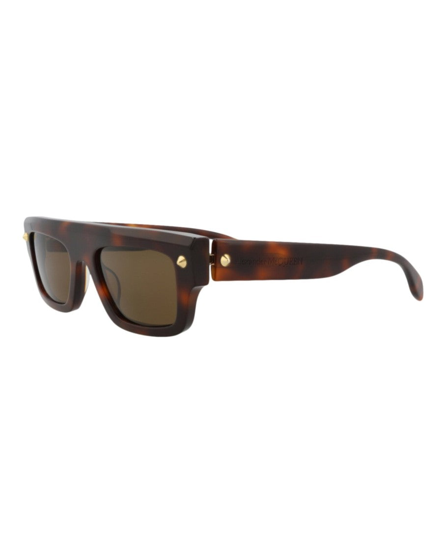 Square-Frame Recycled Acetate Sunglasses
