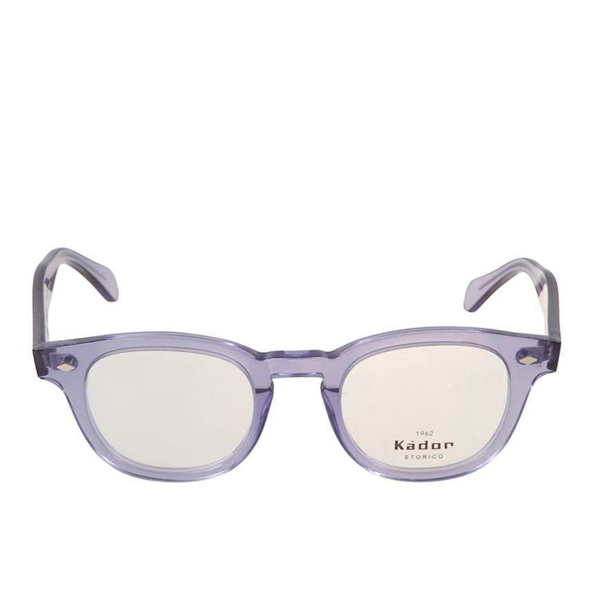 Woody Cal 49 Translucent Lavender Rounded Square Eyeglasses