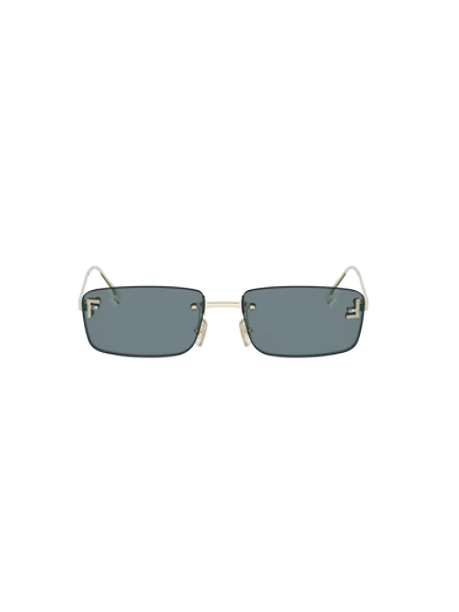 Gold Metallic Finish Sunglasses