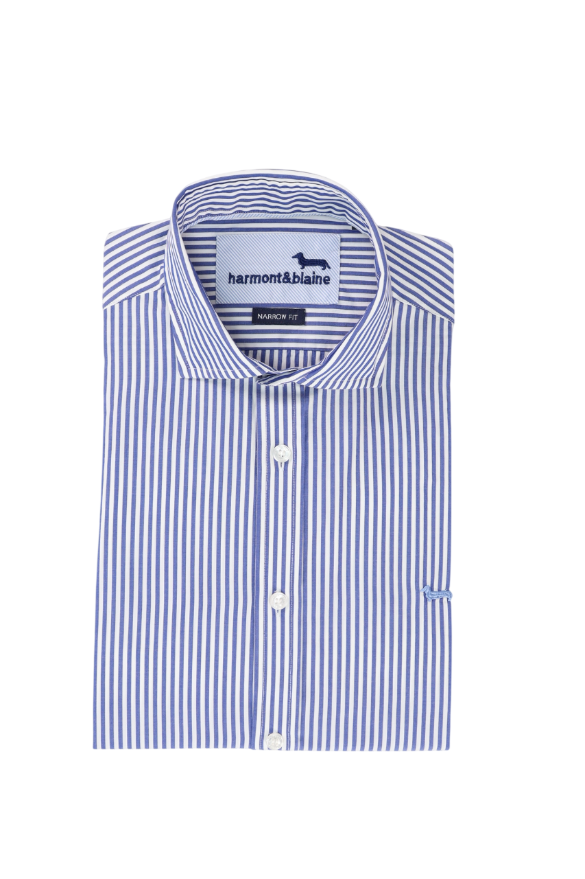 Narrow Fit Striped Shirt